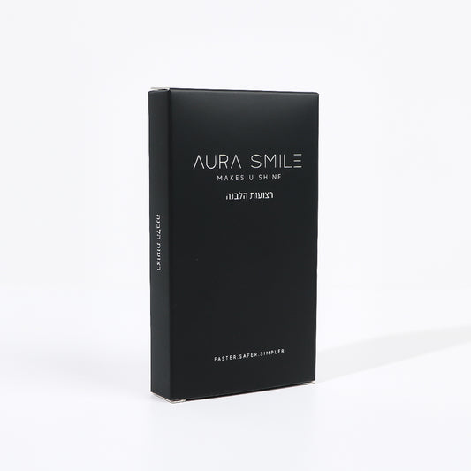 Aura Strips – מדבקות להלבנה מהירה, בטוחה ולחיוך לבן