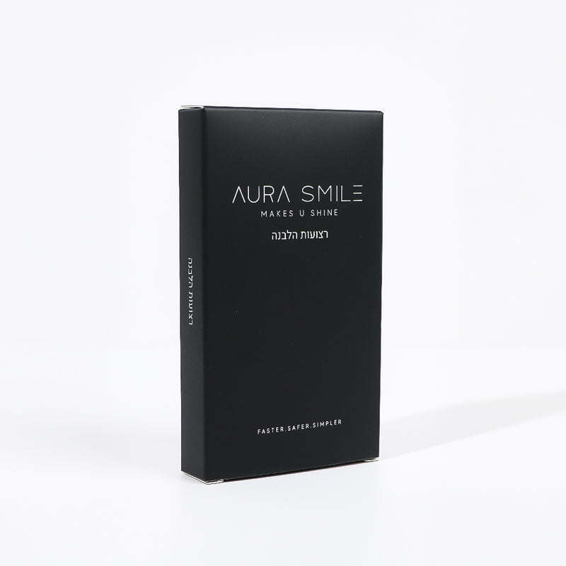Aura Strips – מדבקות להלבנה מהירה, בטוחה ולחיוך לבן