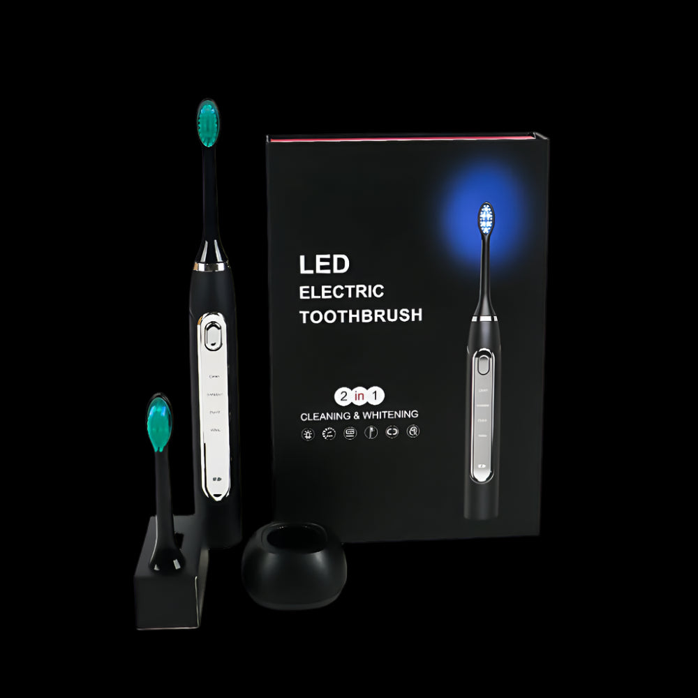 מברשת השיניים היחידה שמצחצחת ומלבינה בו-זמנית (דור 2)