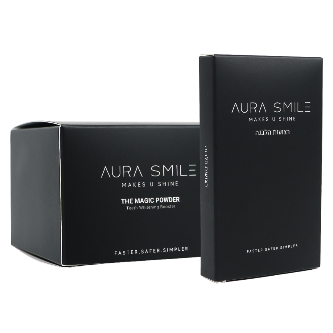 ערכת הלבנה היחידה בישראל לחיוך לבן ובריא - כבר מהיום הראשון