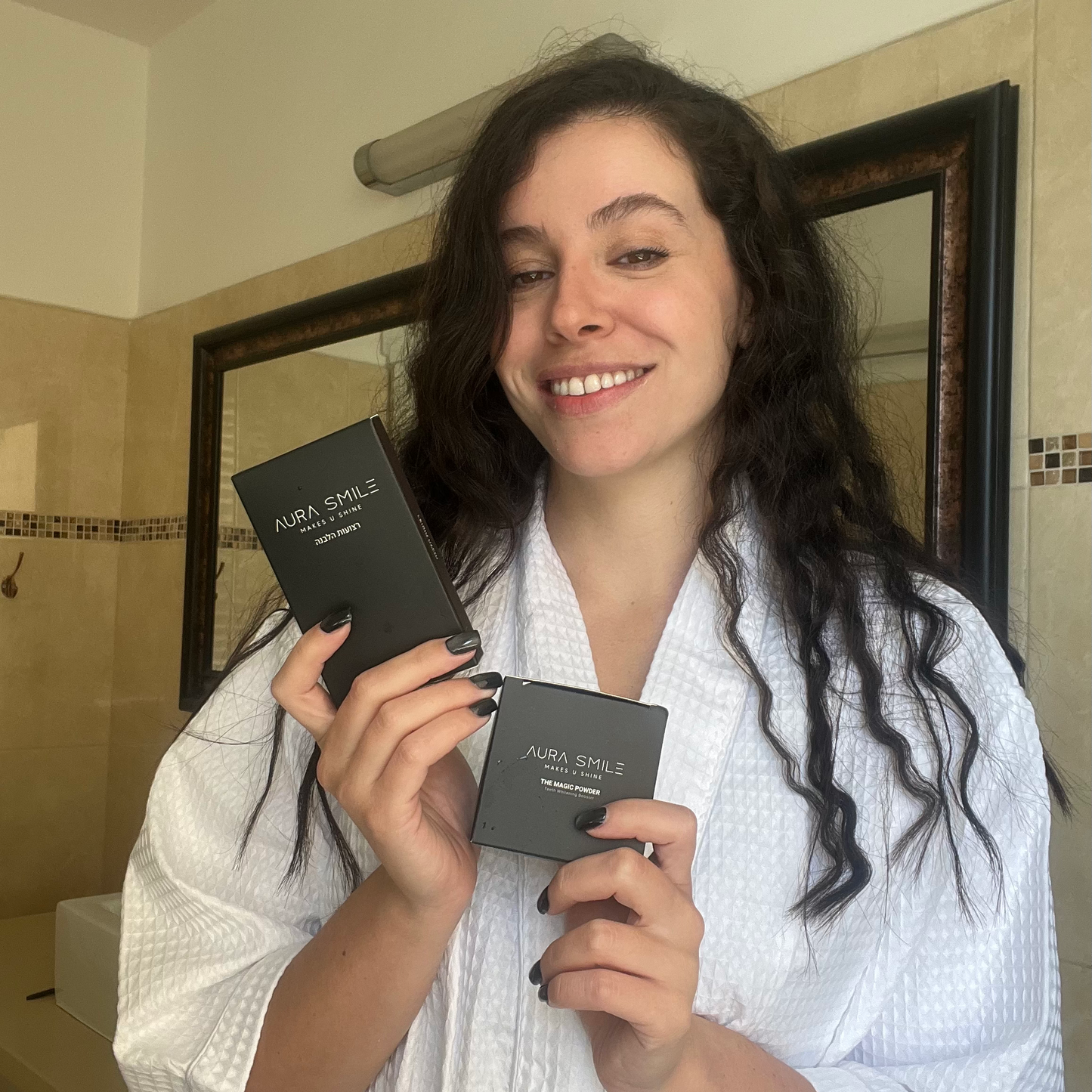 ערכת הלבנה היחידה בישראל לחיוך לבן ובריא - כבר מהיום הראשון